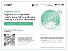Transformacja cyfrowa - spotkania dla przedsiębiorców z powiatu radomskiego