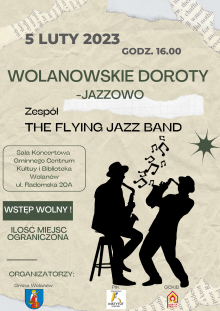 Zaproszenie na koncert Wolanowskie Doroty - Jazzowo
