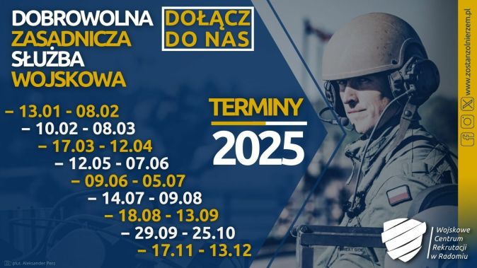 Dobrowolna zasadnicza służba wojskowa 2025